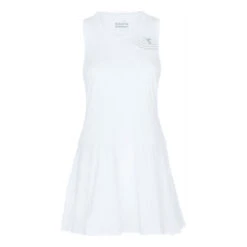 Diadora Court Kleid Damen - Weiß, Hellgrau