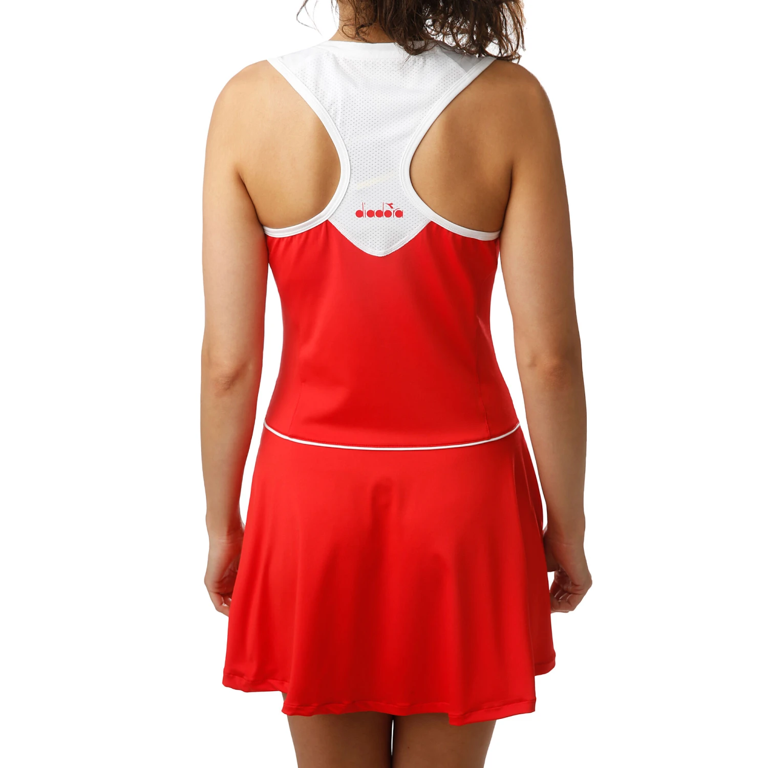 Court Kleid Damen - Rot, Weiß Diadora Court Kleid Damen - Rot, Weiß -Tennis Point Geschaft 00096000 22