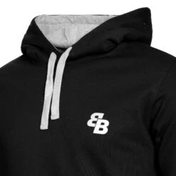 Dark Hoody Herren - Schwarz, Grau