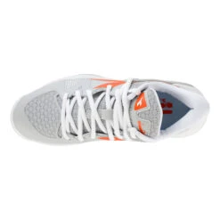 Diadora B.Icon Allcourtschuh Damen - Grau, Orange -Tennis Point Geschaft 00246000 0 4