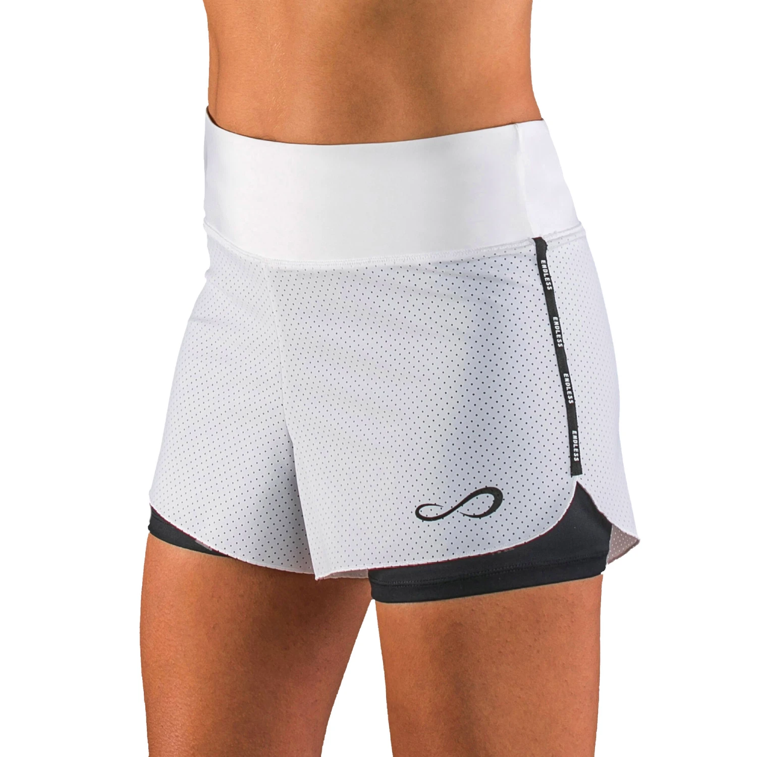 Tech II Shorts Damen - Weiß, Schwarz Endless Tech II Shorts Damen - Weiß, Schwarz -Tennis Point Geschaft 00321000 11