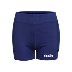 Diadora Pocket Short Tight Damen - Blau -Tennis Point Geschaft 00414000 000
