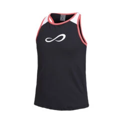 Endless Minimal Tank-Top Mädchen - Schwarz, Rot