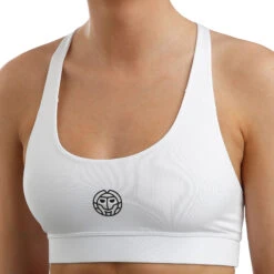 BIDI BADU Letty Tech Strappy Sport-BH Damen - Weiß, Schwarz -Tennis Point Geschaft 00525000 20