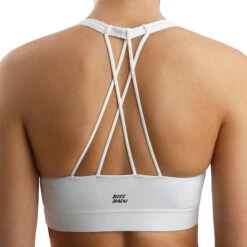 BIDI BADU Letty Tech Strappy Sport-BH Damen - Weiß, Schwarz -Tennis Point Geschaft 00525000 22