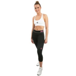 BIDI BADU Mila Tech 7/8 Tight Damen - Schwarz, Weiß -Tennis Point Geschaft 00538000 16