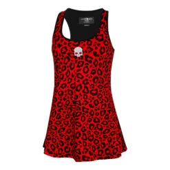 Hydrogen Tech Panther Kleid Damen - Rot, Schwarz -Tennis Point Geschaft 00746000 000
