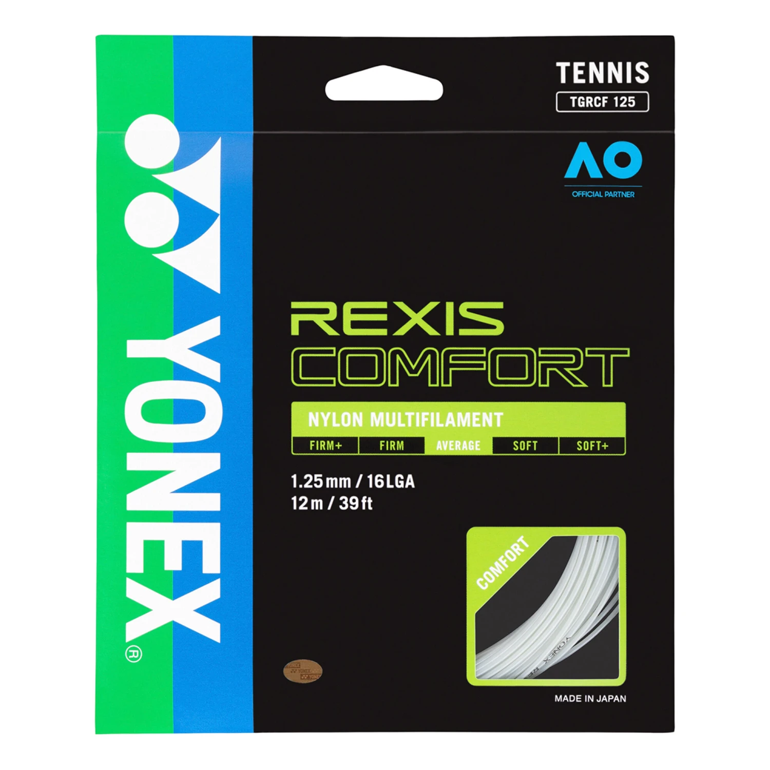 REXIS Comfort Saitenset 12m - Weiß YONEX REXIS Comfort Saitenset 12m - Weiß -Tennis Point Geschaft 01267000 000