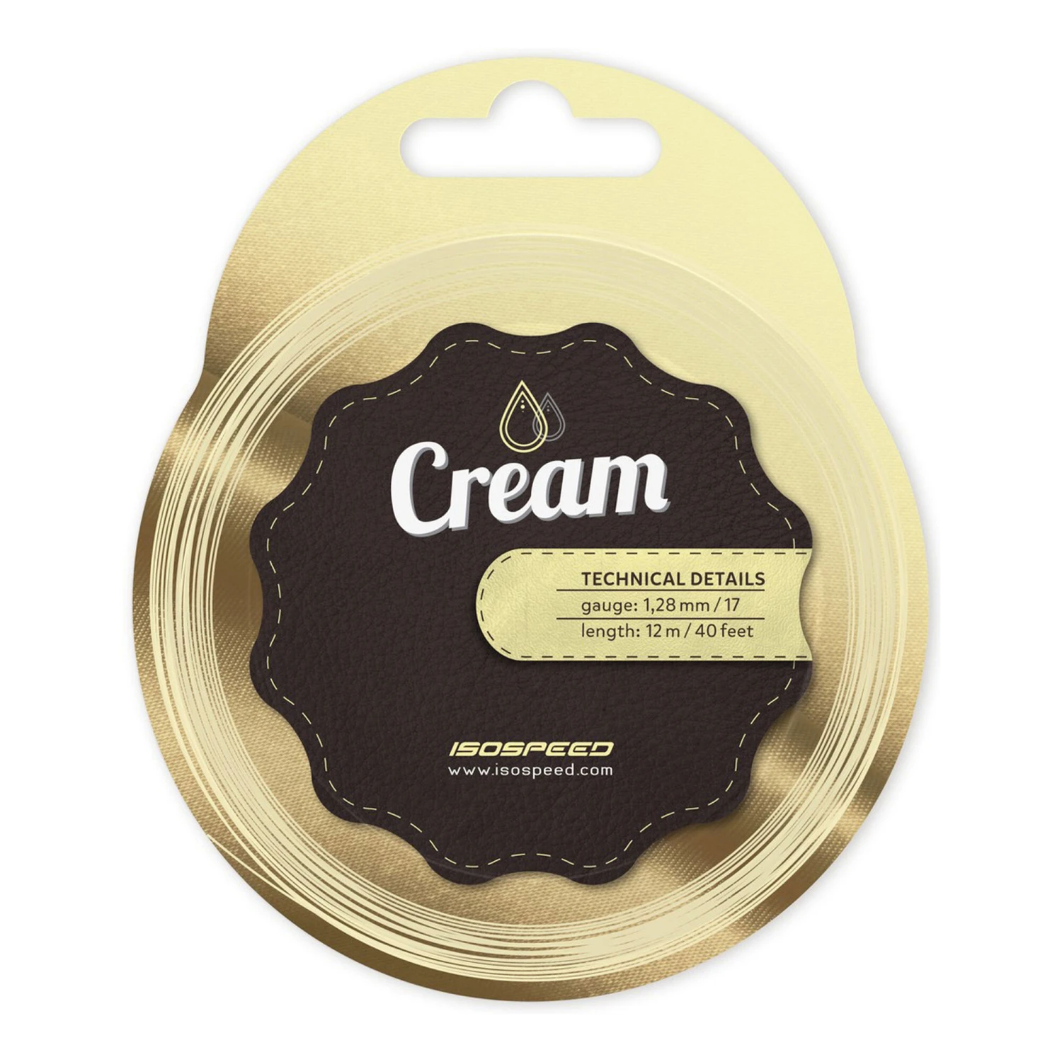Cream Saitenset 12m - Creme Cream Saitenset 12m - Creme -Tennis Point Geschaft 01270000 000