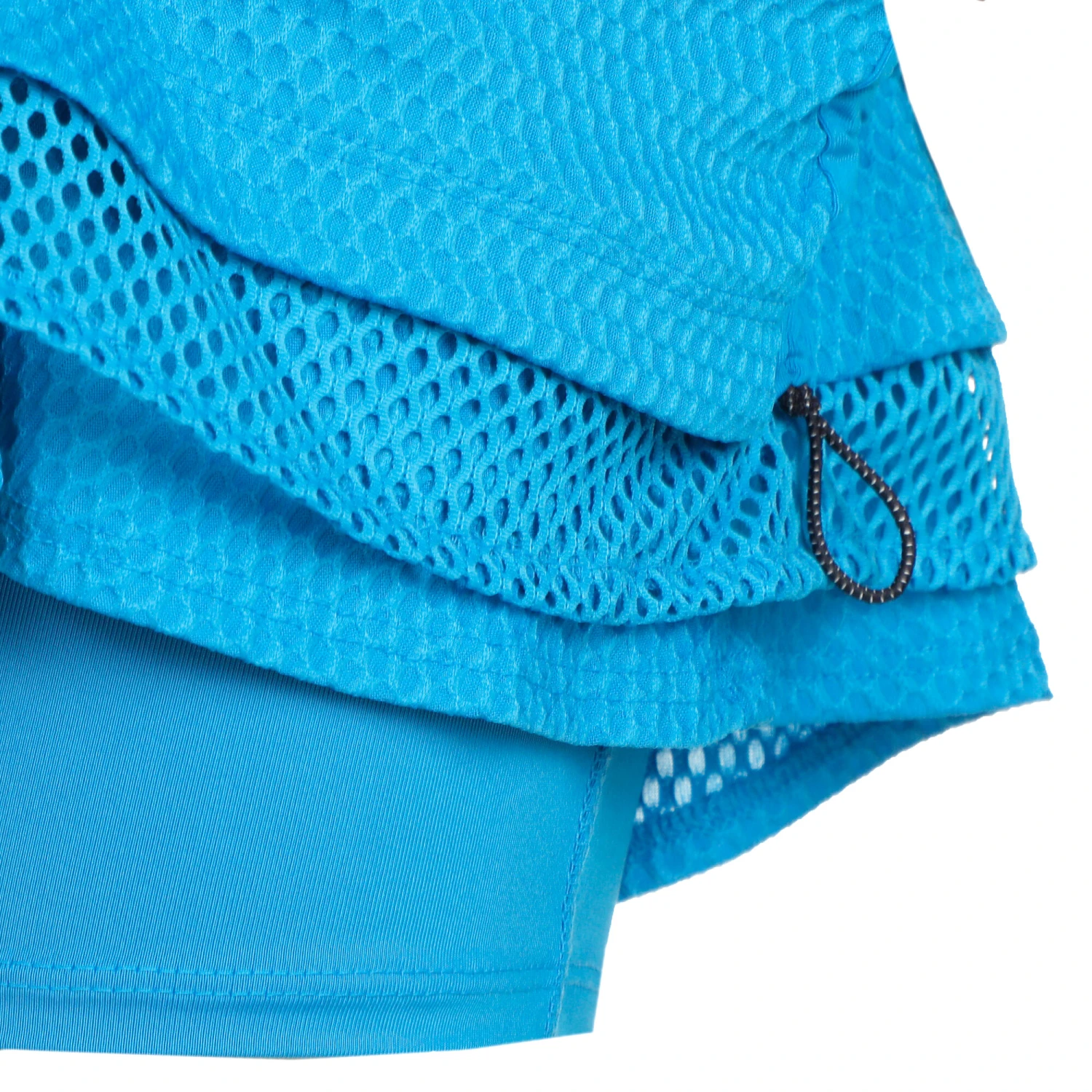 Level Up Ruche Rock Damen - Blau Level Up Ruche Rock Damen - Blau -Tennis Point Geschaft 01310000 11