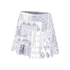 Ikat About It Skirt Rock Damen - Weiß, Mehrfarbig