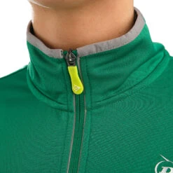 Dunlop Knitted Trainingsjacke Damen - Grün, Hellgrau