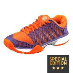 K-Swiss Hypercourt Express HB Clay Sandplatzschuh Exklusiv Damen - Lila, Orange