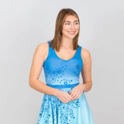 BIDI BADU Colortwist 2in1 Kleid Damen - Türkis, Blau -Tennis Point Geschaft 01938000 16