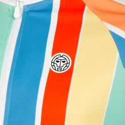 BIDI BADU Paris Printed Trainingsjacke Herren - Mehrfarbig -Tennis Point Geschaft 02118000 10