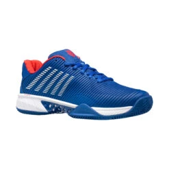 K-Swiss Hypercourt Express 2 Sandplatzschuh Herren - Blau, Weiß -Tennis Point Geschaft 02132000 000