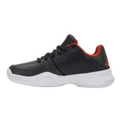 K-Swiss Court Express Teppichschuh Kinder - Schwarz, Orange -Tennis Point Geschaft 02177000 0 3
