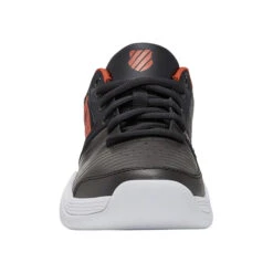 K-Swiss Court Express Teppichschuh Kinder - Schwarz, Orange -Tennis Point Geschaft 02177000 0 7