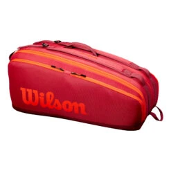 Wilson Tour Schlägertasche 12er - Dunkelrot, Orange 2 Wilson Tour Schlägertasche 12er - Dunkelrot, Orange -Tennis Point Geschaft 0221100000 0 1