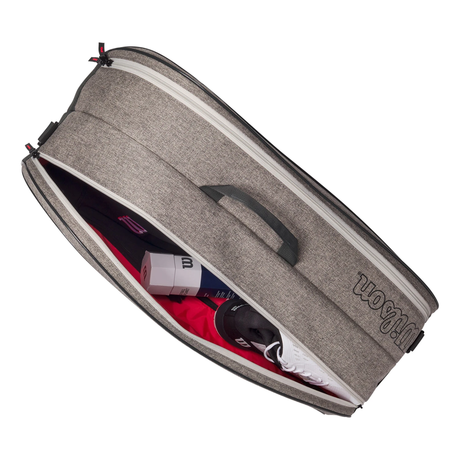 Team Schlägertasche 6er - Grau Wilson Team Schlägertasche 6er - Grau -Tennis Point Geschaft 0235700000 12
