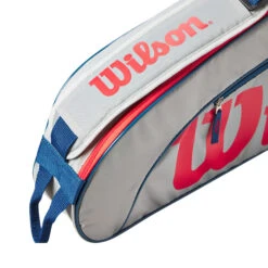 Wilson Junior Schlägertasche 3er - Grau, Rot -Tennis Point Geschaft 0236800000 13