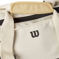 Wilson Women's Tote Sporttasche - Weiß, Khaki -Tennis Point Geschaft 0238500000 15