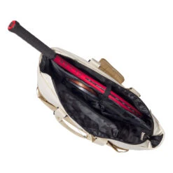 Wilson Women's Tote Sporttasche - Weiß, Khaki -Tennis Point Geschaft 0238500000 17