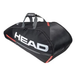 Head Tour Team 6R Schlägertasche - Schwarz, Orange