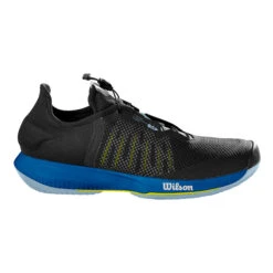 Wilson Kaos Rapide Sandplatzschuh Herren - Schwarz, Blau -Tennis Point Geschaft 02571000 0 1