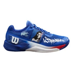 Wilson Rush Pro 4.0 Hope Paris Allcourtschuh Herren - Blau, Weiß -Tennis Point Geschaft 02648000 0 1