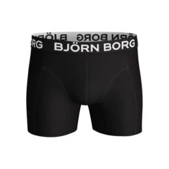 BJØRN BORG Noos Solids Boxer Short 2er Pack Herren - Dunkelblau, Schwarz -Tennis Point Geschaft 03282000 12