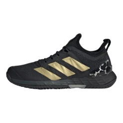 ADIDAS Adizero Ubersonic 4 Allcourtschuh Damen - Schwarz, Gold -Tennis Point Geschaft 05330000 0 3