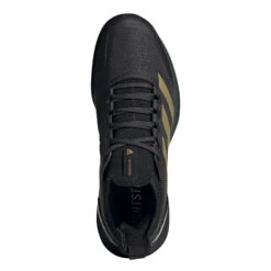 ADIDAS Adizero Ubersonic 4 Allcourtschuh Damen - Schwarz, Gold -Tennis Point Geschaft 05330000 0 4