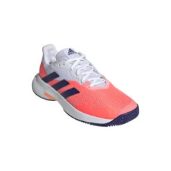 ADIDAS CourtJam Control Allcourtschuh Damen - Weiß, Orange -Tennis Point Geschaft 05429000 000