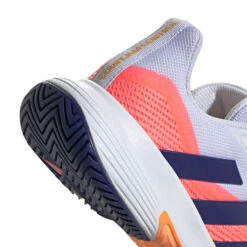 ADIDAS CourtJam Control Allcourtschuh Damen - Weiß, Orange -Tennis Point Geschaft 05429000 11