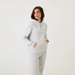 BJØRN BORG Borg Boyfriend Hoody Damen - Grau -Tennis Point Geschaft 05462000 13