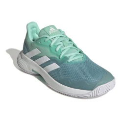 ADIDAS CourtJam Control Allcourtschuh Damen - Grün, Weiß -Tennis Point Geschaft 05564000 000 1