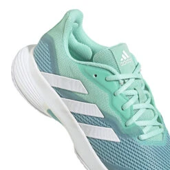 ADIDAS CourtJam Control Allcourtschuh Damen - Grün, Weiß -Tennis Point Geschaft 05564000 10