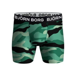 BJØRN BORG Performance Boxer Short 2er Pack Herren - Grün, Schwarz -Tennis Point Geschaft 05592000 10