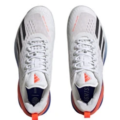 ADIDAS Adizero Cybersonic Allcourtschuh Herren - Weiß, Blau -Tennis Point Geschaft 05612000 0 4