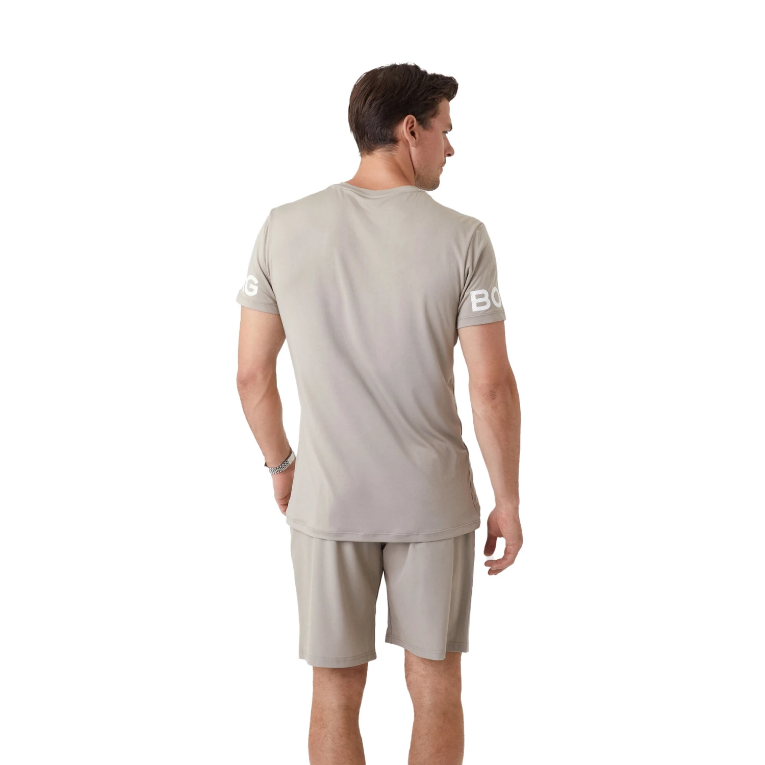 T-Shirt Herren - Beige BJØRN BORG T-Shirt Herren - Beige -Tennis Point Geschaft 05618000 14
