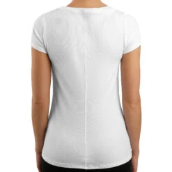 Under Armour Heatgear T-Shirt Damen - Weiß, Silber -Tennis Point Geschaft 06021000 22