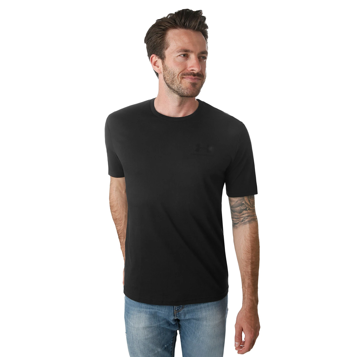 Sportstyle Left Chest T-Shirt Herren - Schwarz, Dunkelgrau Under Armour Sportstyle Left Chest T-Shirt Herren - Schwarz, Dunkelgrau -Tennis Point Geschaft 06099000 16