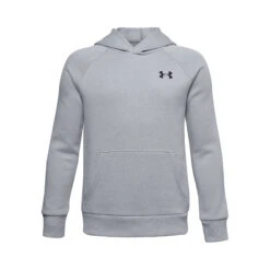 Under Armour Rival Hoody Jungen - Grau, Schwarz -Tennis Point Geschaft 07069000 000