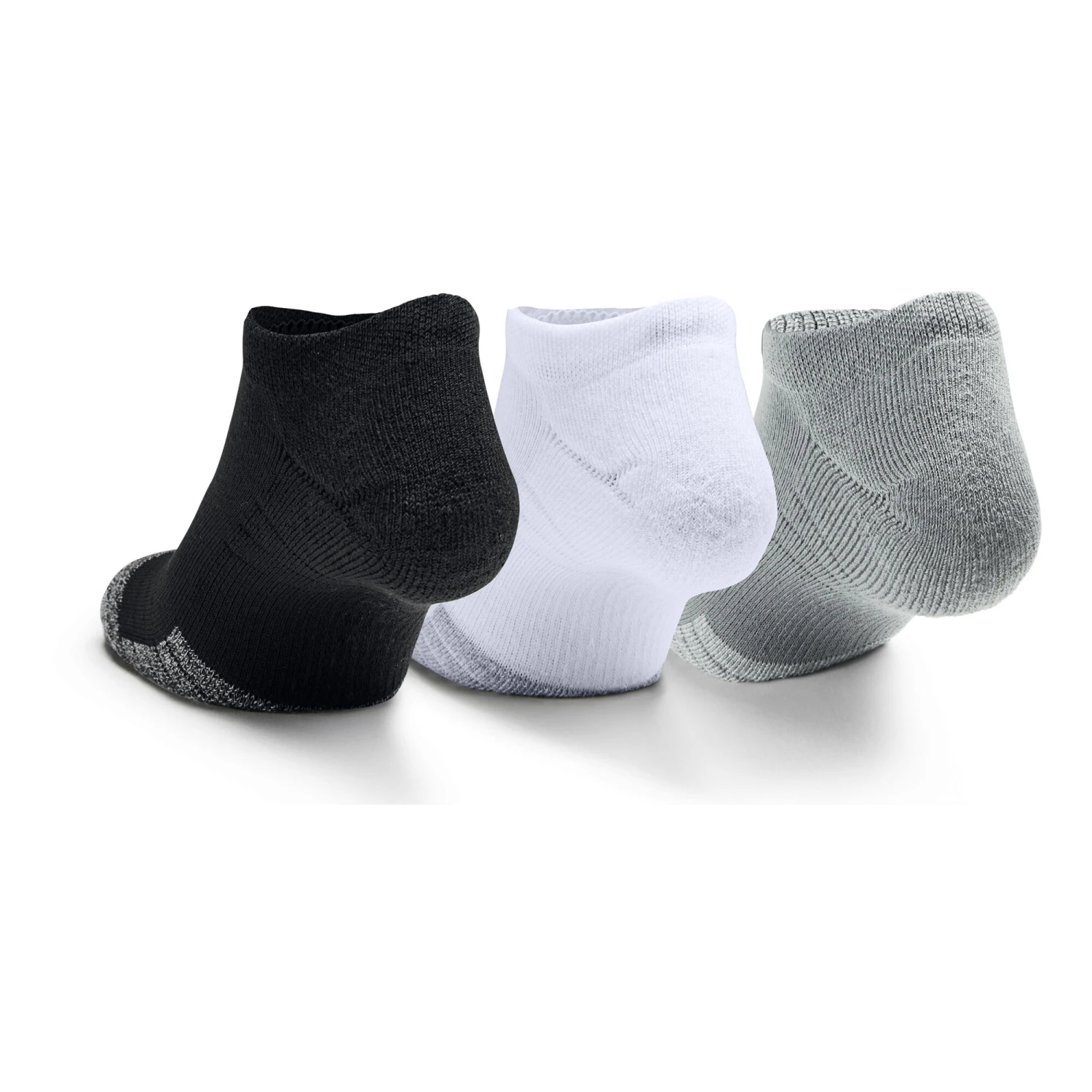 Heatgear No Show Sportsocken 3er Pack - Grau, Weiß Under Armour Heatgear No Show Sportsocken 3er Pack - Grau, Weiß -Tennis Point Geschaft 07309000 0 2