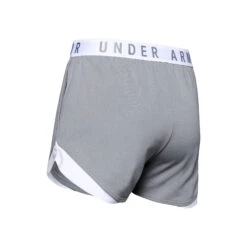 Under Armour Play Up 3.0 Shorts Damen - Grau, Weiß -Tennis Point Geschaft 08116000 0 2
