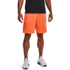 Under Armour Tech Graphic Shorts Herren - Orange -Tennis Point Geschaft 08515000 13