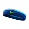 Nike Swoosh Stirnband - Dunkelblau, Weiß