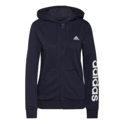 ADIDAS Linear FT Sweatjacke Damen - Dunkelblau, Weiß 4 ADIDAS Linear FT Sweatjacke Damen - Dunkelblau, Weiß -Tennis Point Geschaft 15541000 000