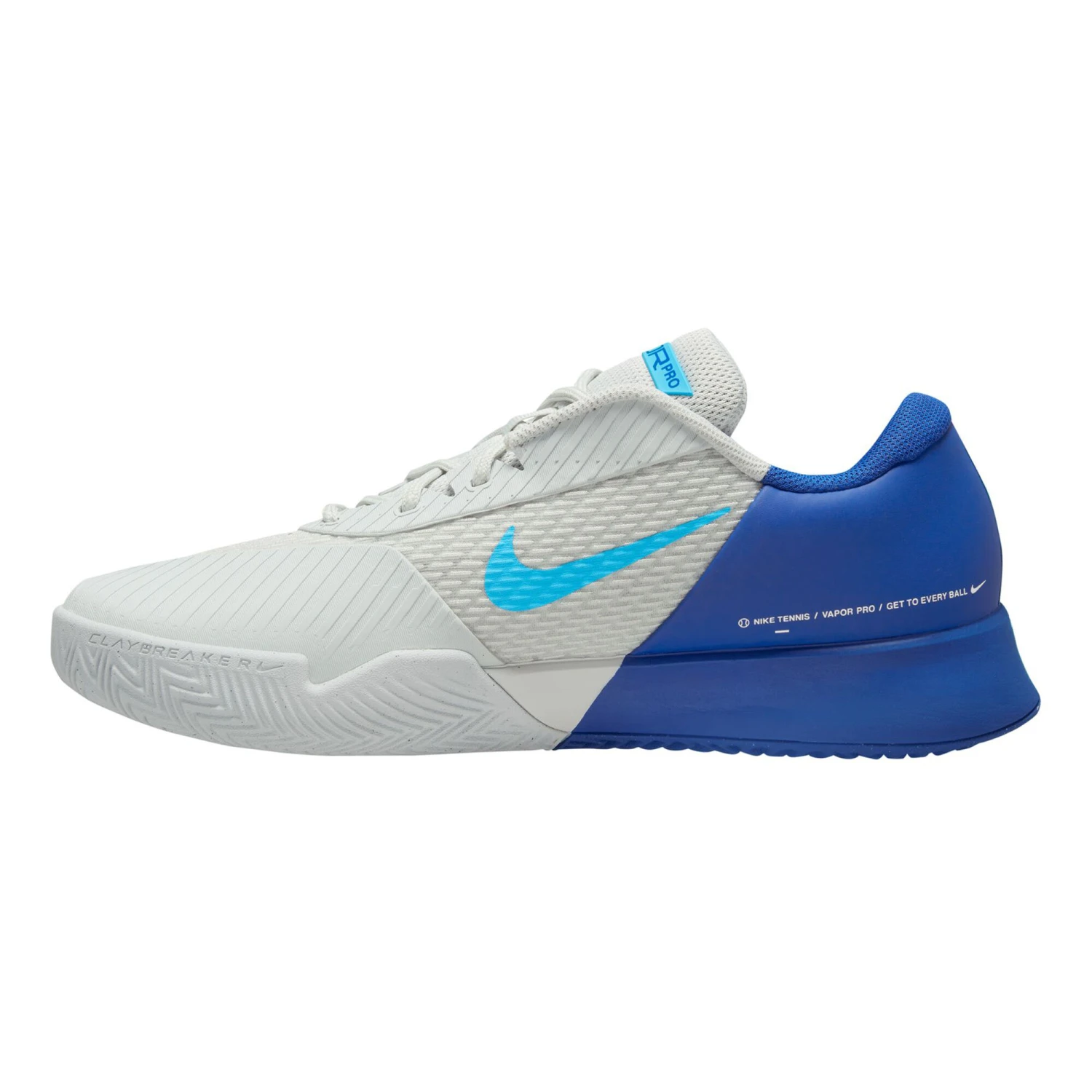 Air Zoom Vapor Pro 2 Sandplatzschuh Herren - Weiß, Blau Nike Air Zoom Vapor Pro 2 Sandplatzschuh Herren - Weiß, Blau -Tennis Point Geschaft 17233000 0 3